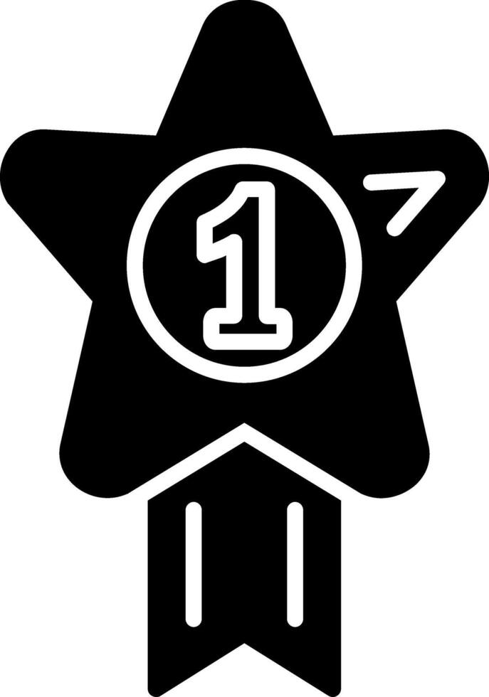1st Prize Lined Visual Concept vector