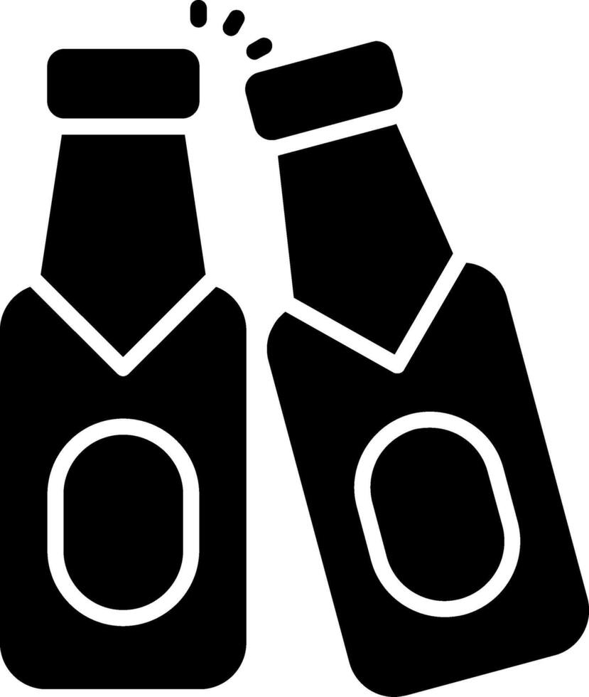Beer Bottle UI Toolkit Element vector