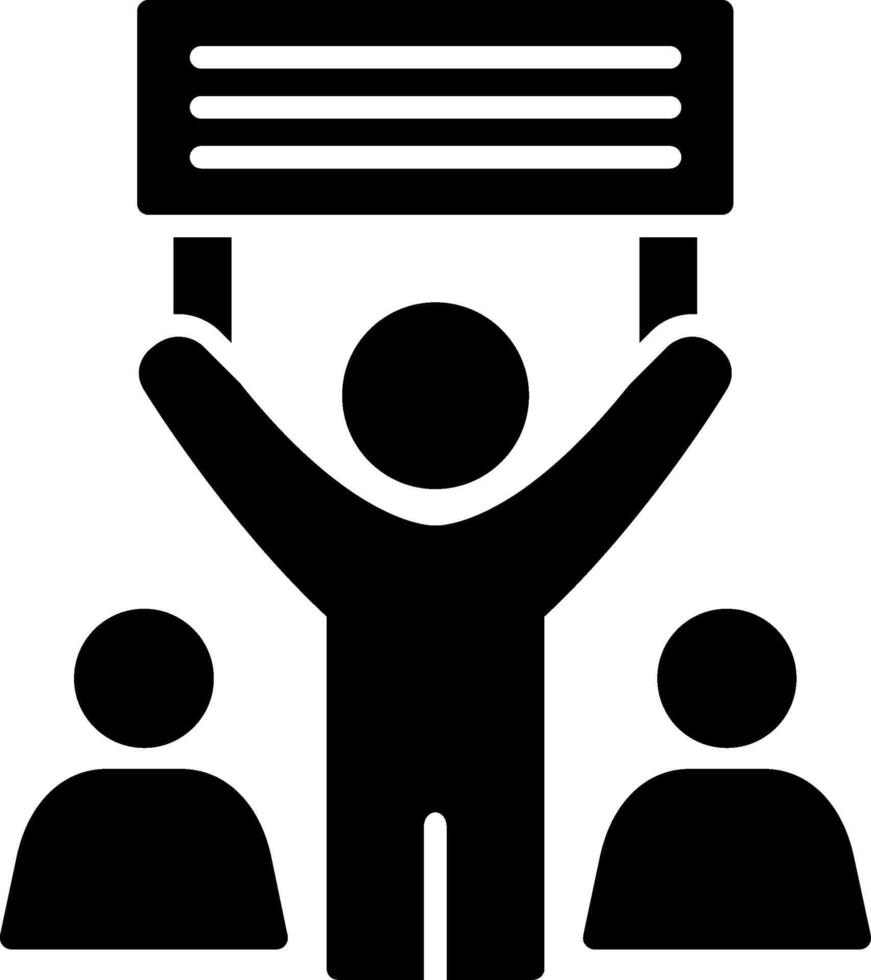 Protest Compact App Icon vector