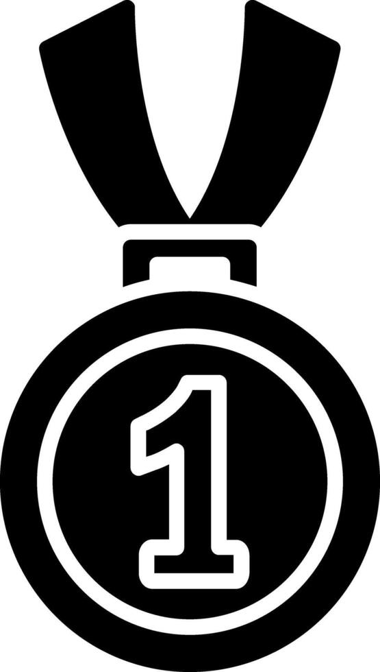 1st Prize Crisp Flat Art vector