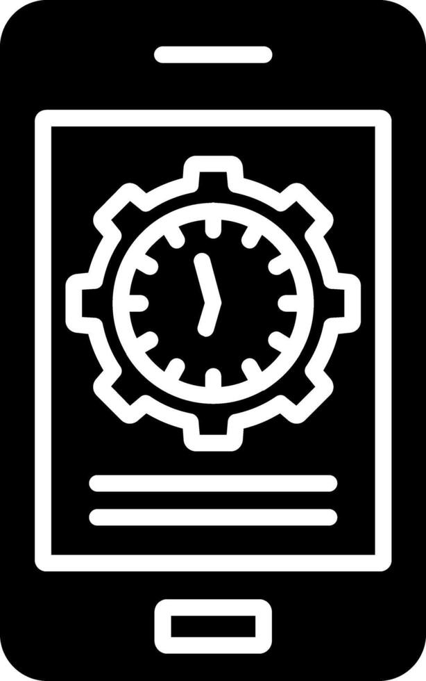 Smartphone Sharp Edge Symbol vector