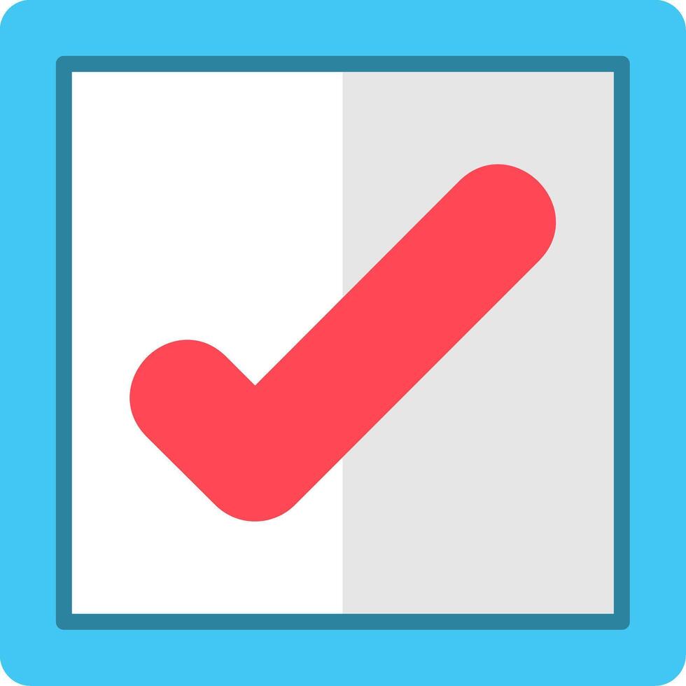 Done Color Block Design vector