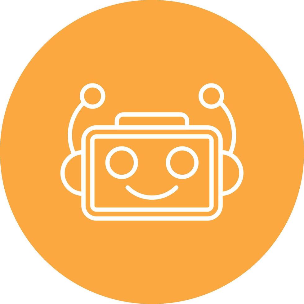 Bot Graphic Interface Asset vector