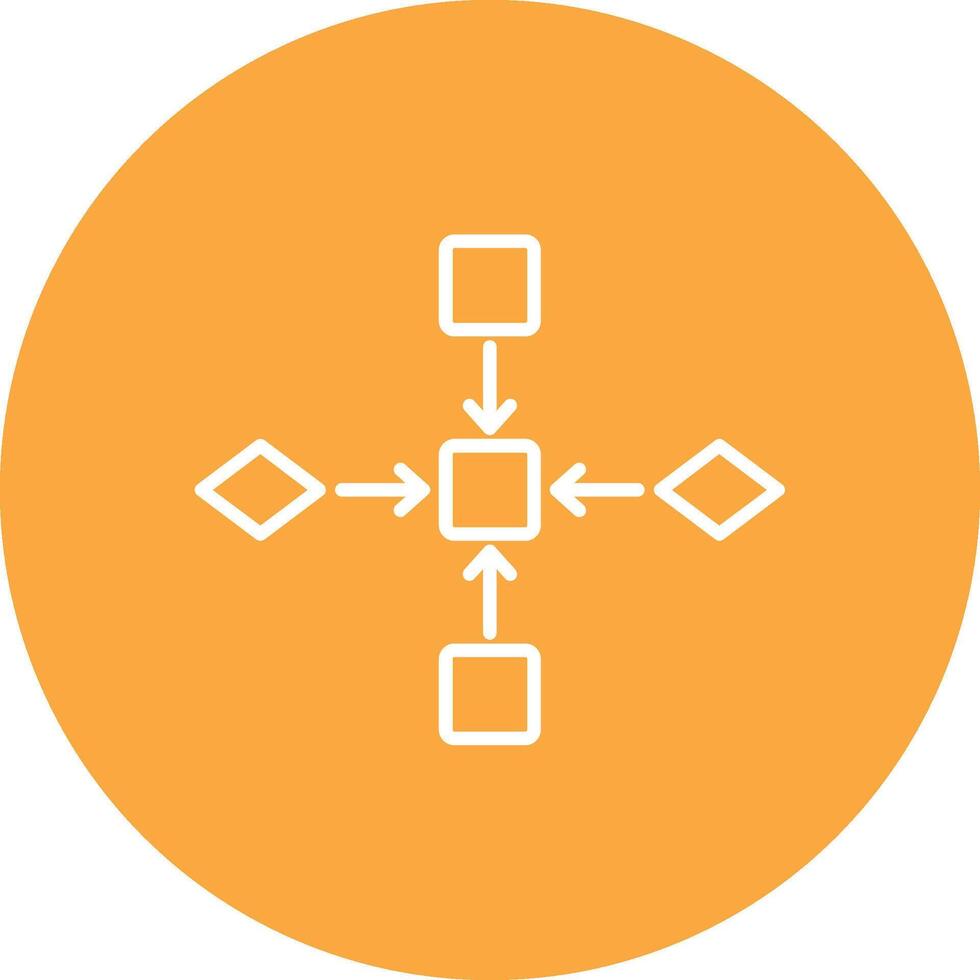 Diagram Modular UI Graphic vector