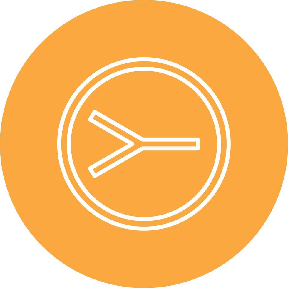 Female Plug Frame Icon vector
