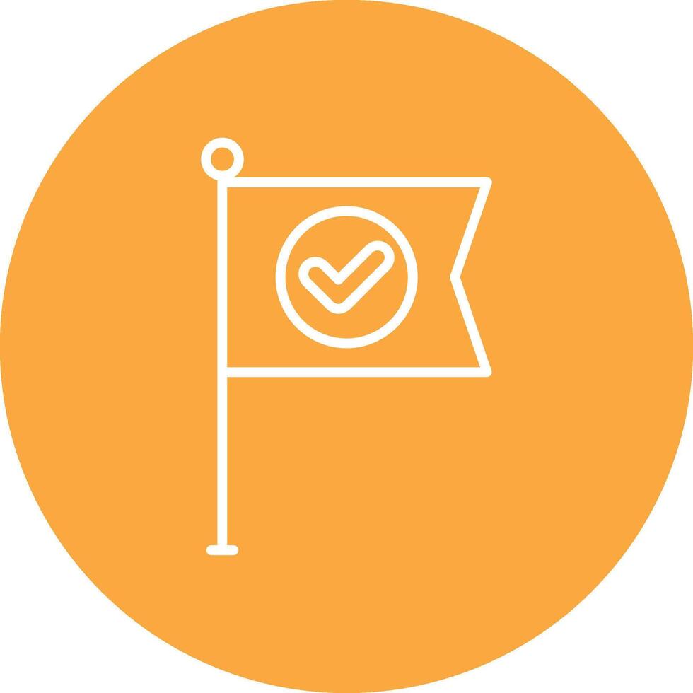 Flag Clean Shape Symbol vector