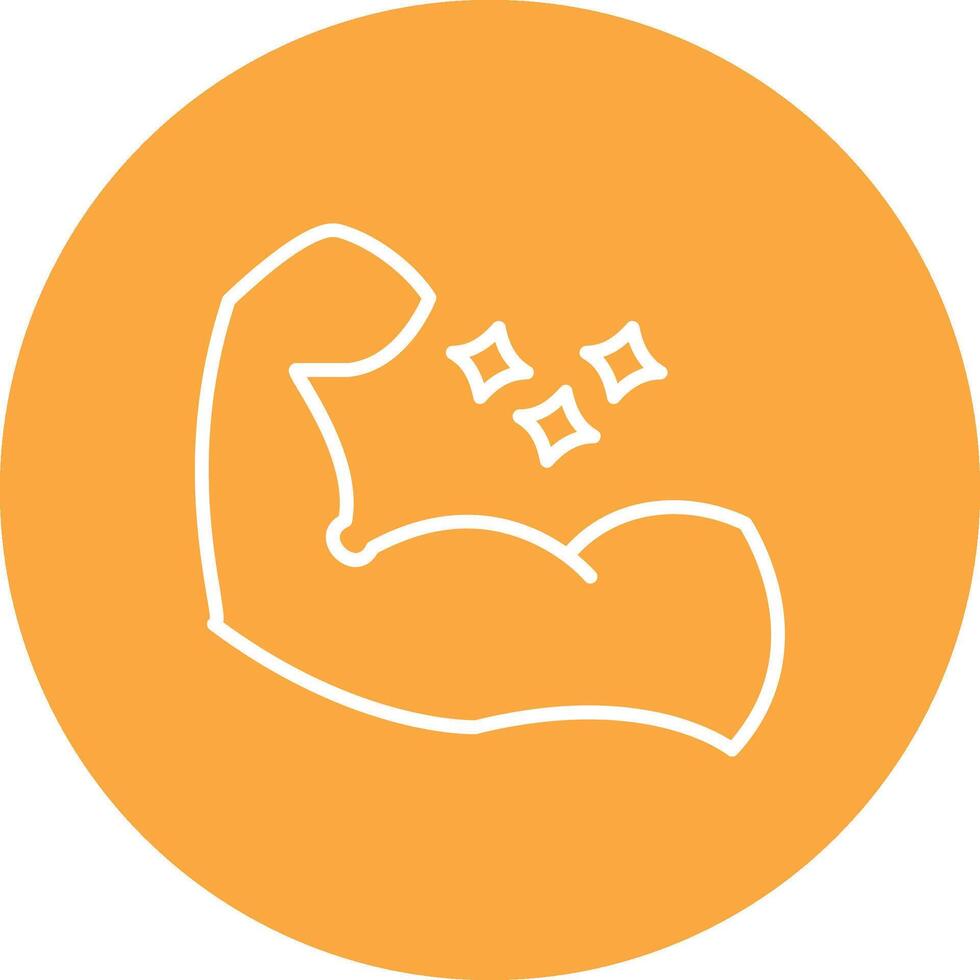 muscle Simple Motion Design vector