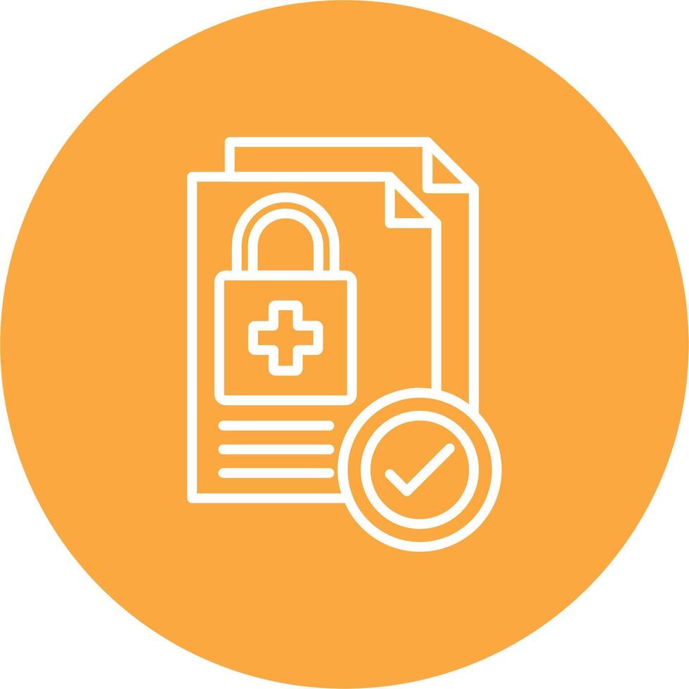 Privacy Policy Minimal Touch Graphic vector