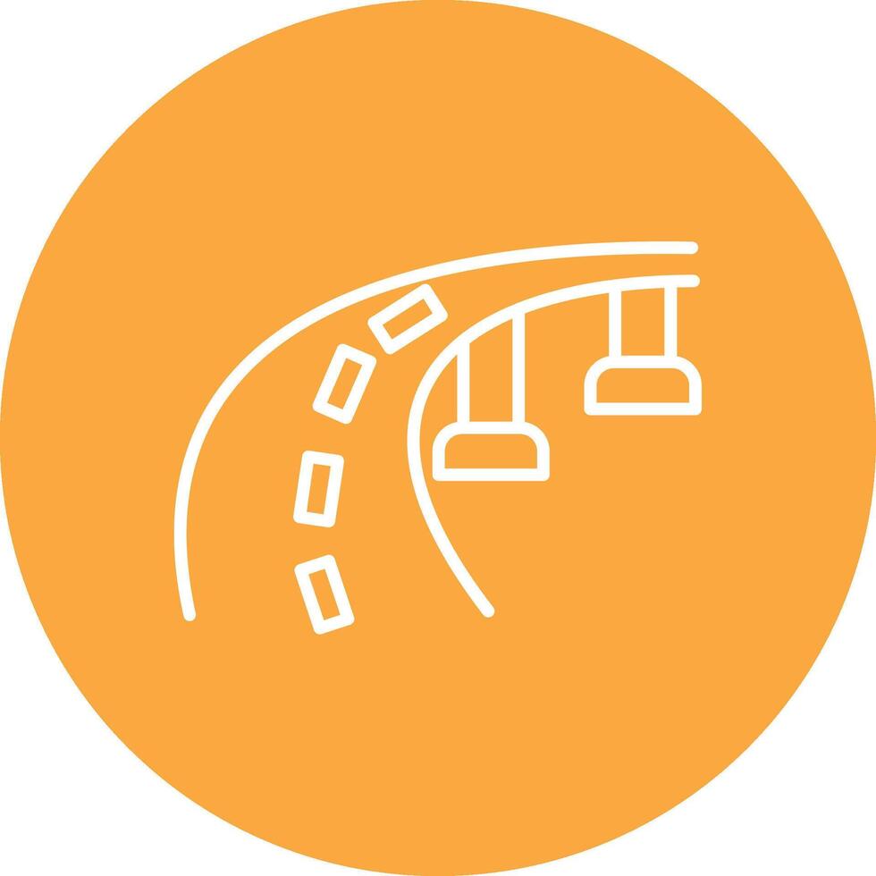 Road Clean Shape Symbol vector