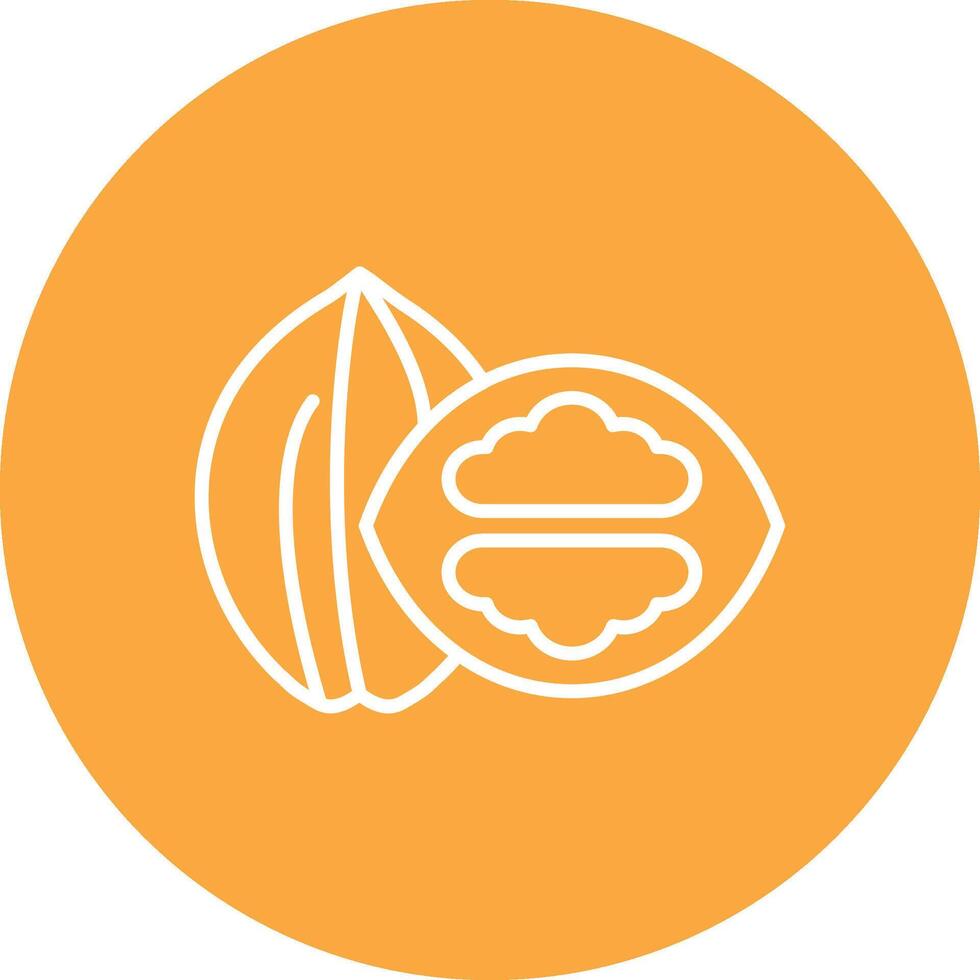 Walnut Art Piece vector
