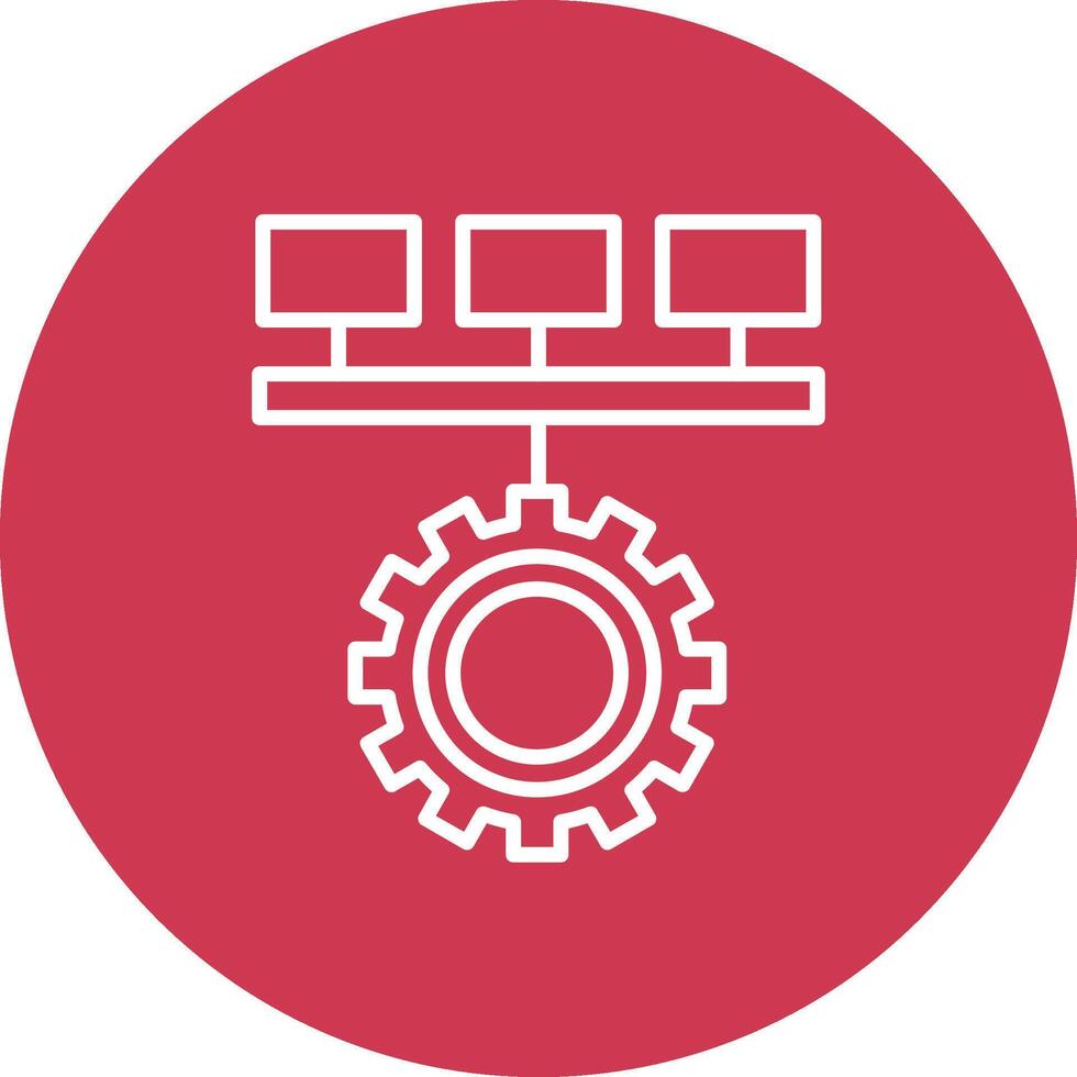 Logical Interactive Icon Badge vector