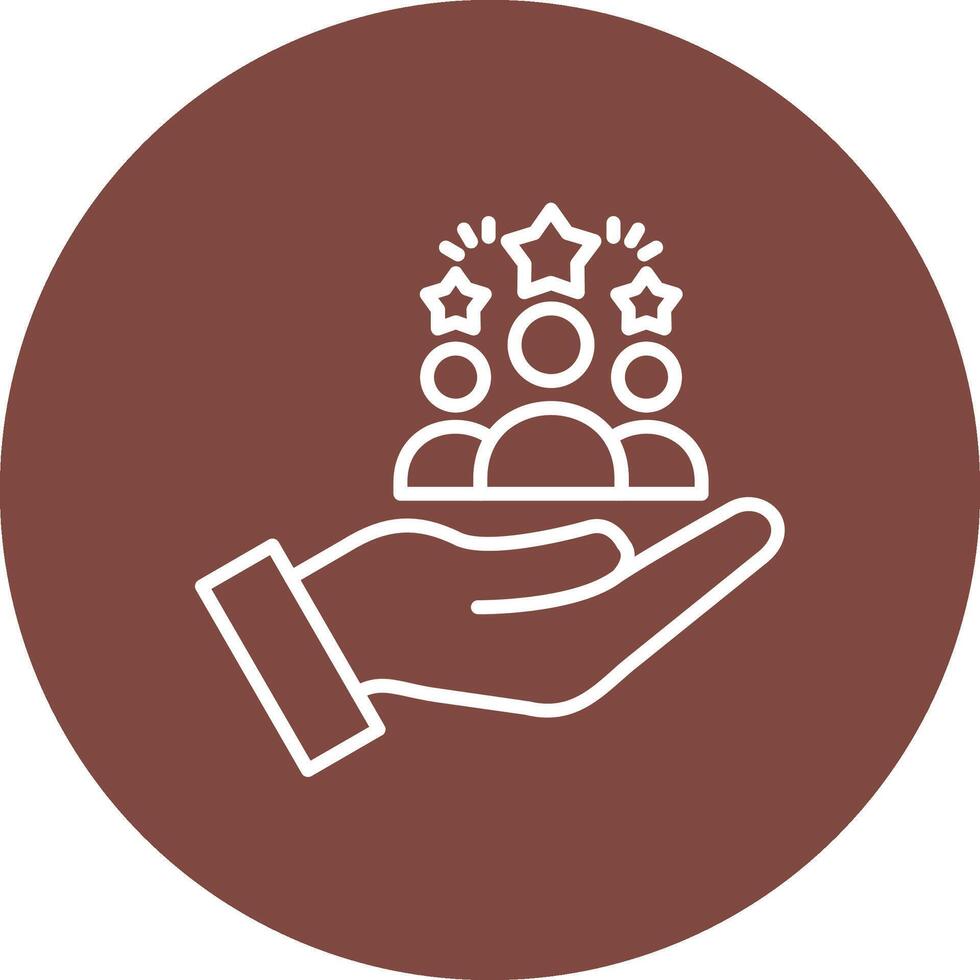 Customer Care Artistic UI Symbol vector