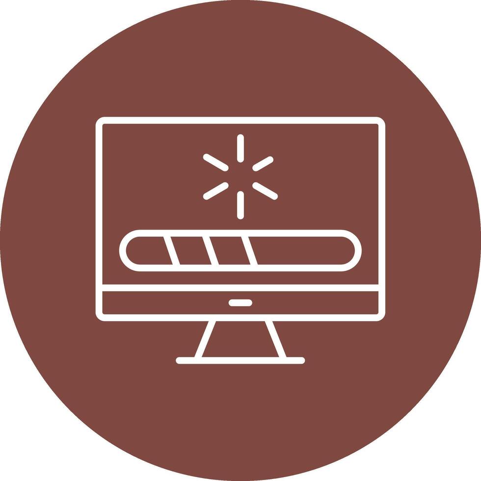 Loading Flat Styled Symbol vector