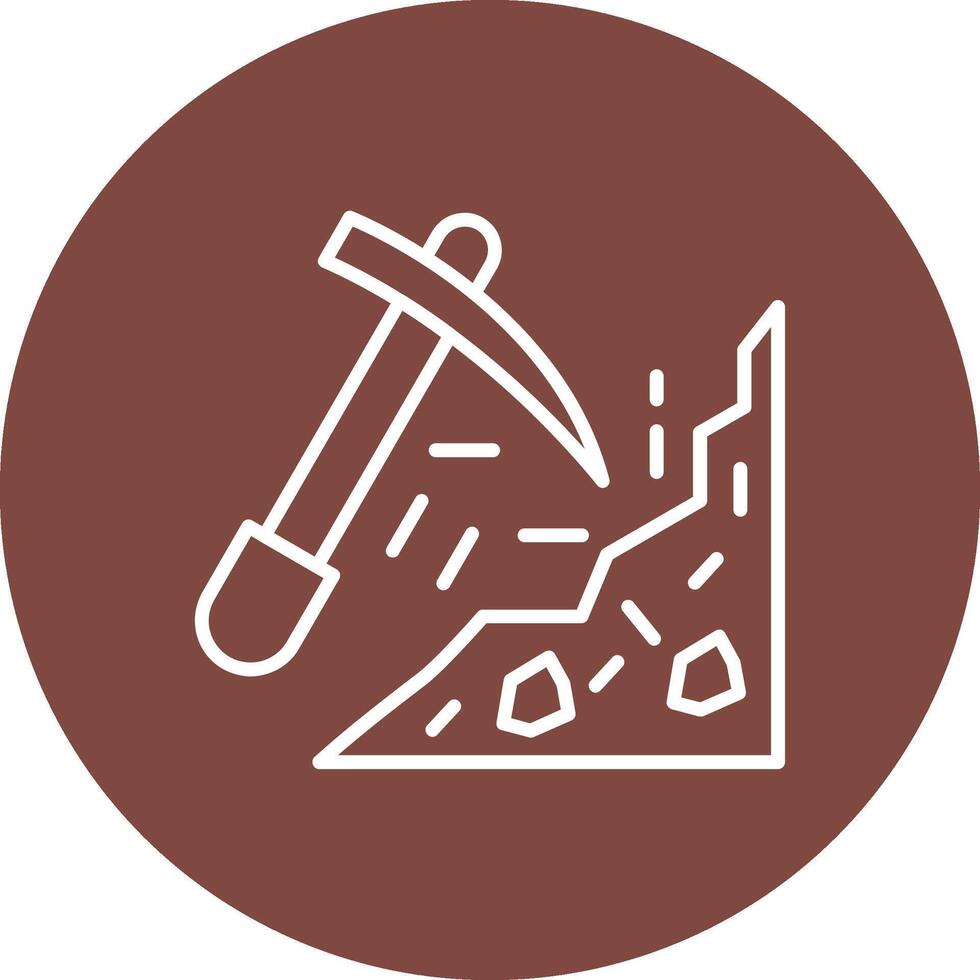 Mining Color Accent Visual vector