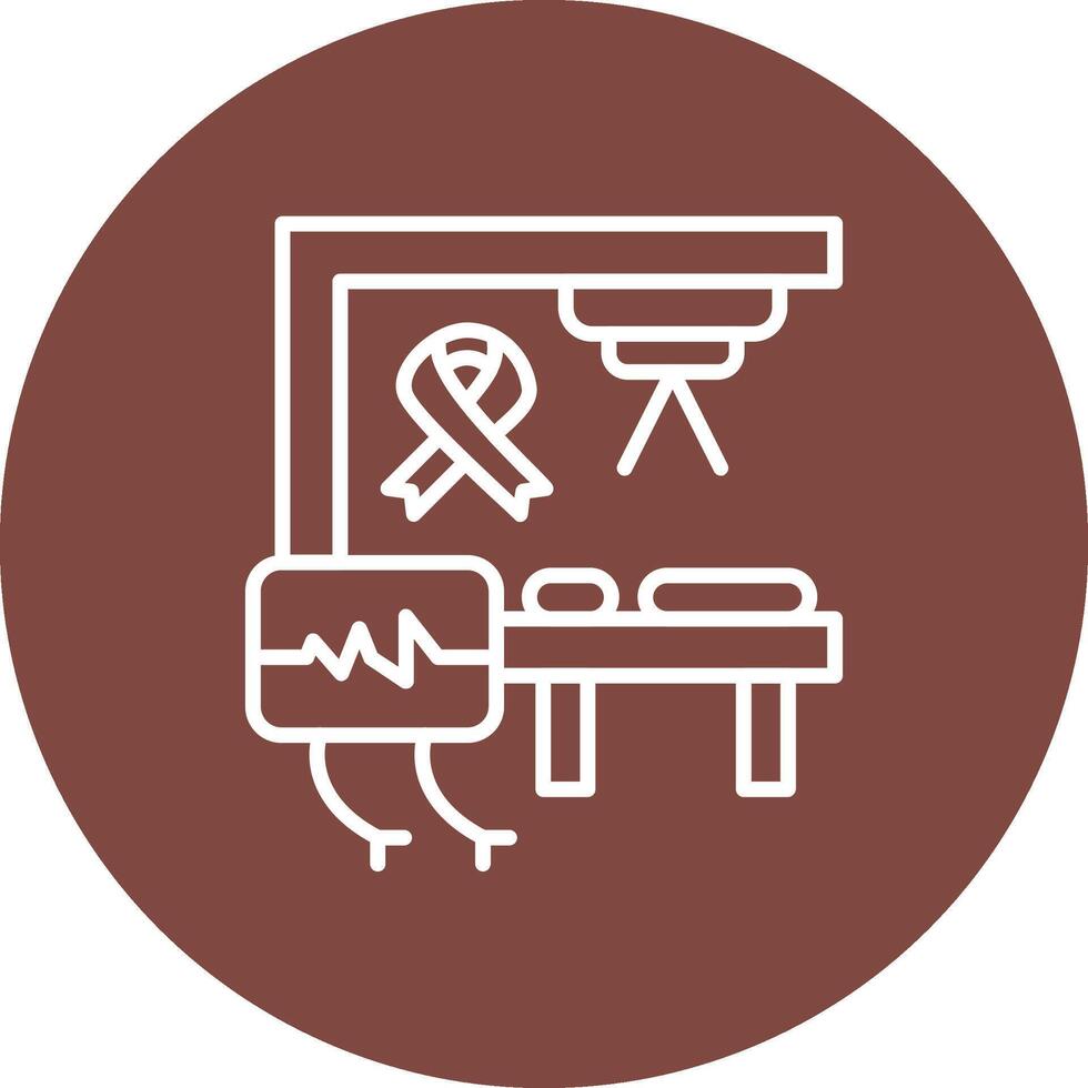 Oncology Web Interface Symbol vector