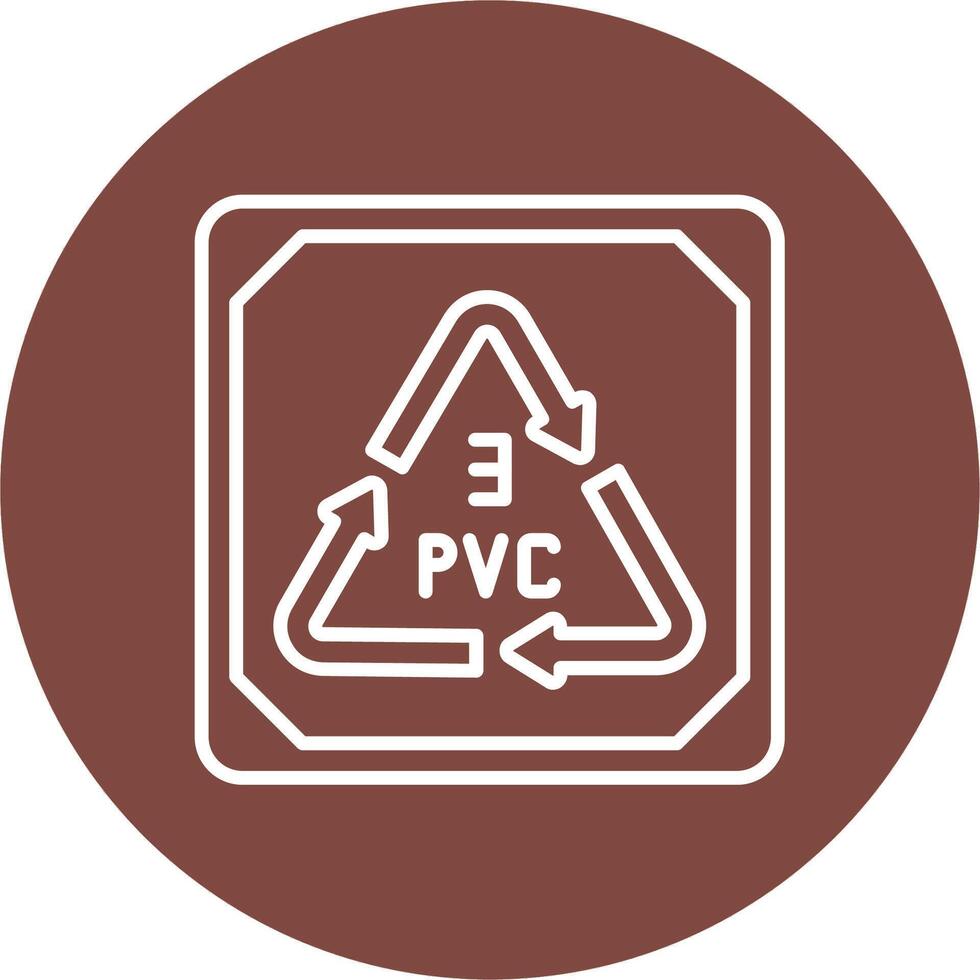 Polyvinyl Chloride Abstract Web Element vector