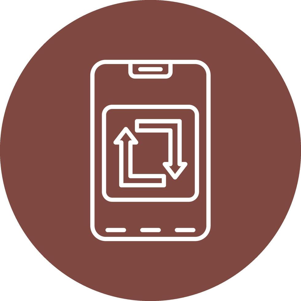 Repost Minimal Concept Visual vector