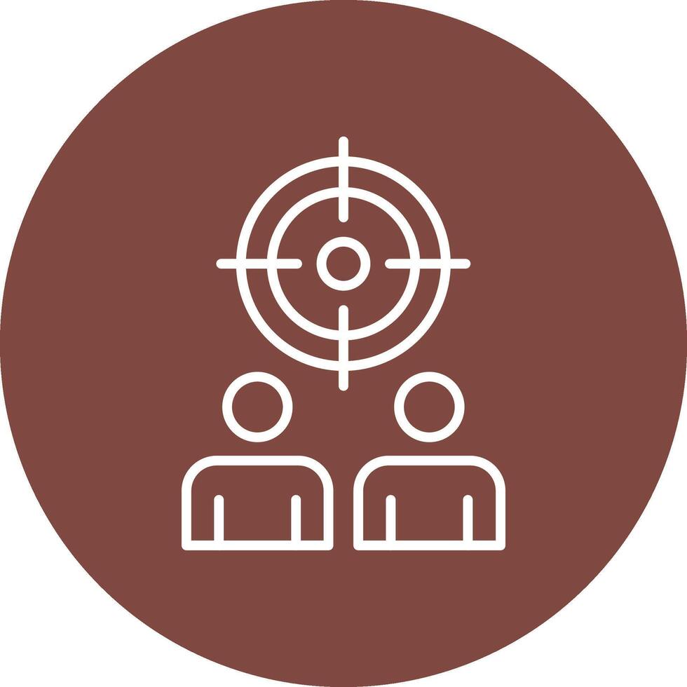 Target Minimal Touch Graphic vector