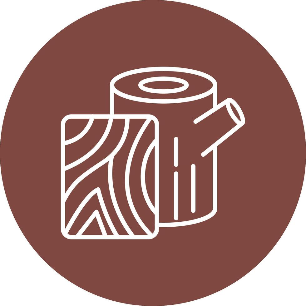 Wood Bright Flat Element vector