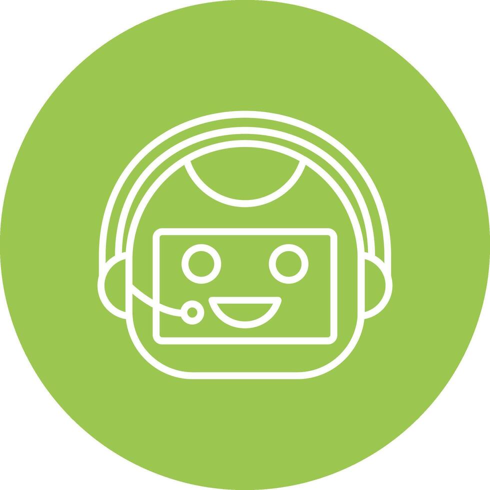 Bot Digital Abstract Form vector