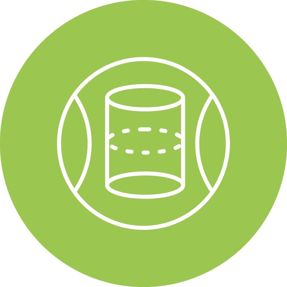 Cylinder Mobile App Graphic vector