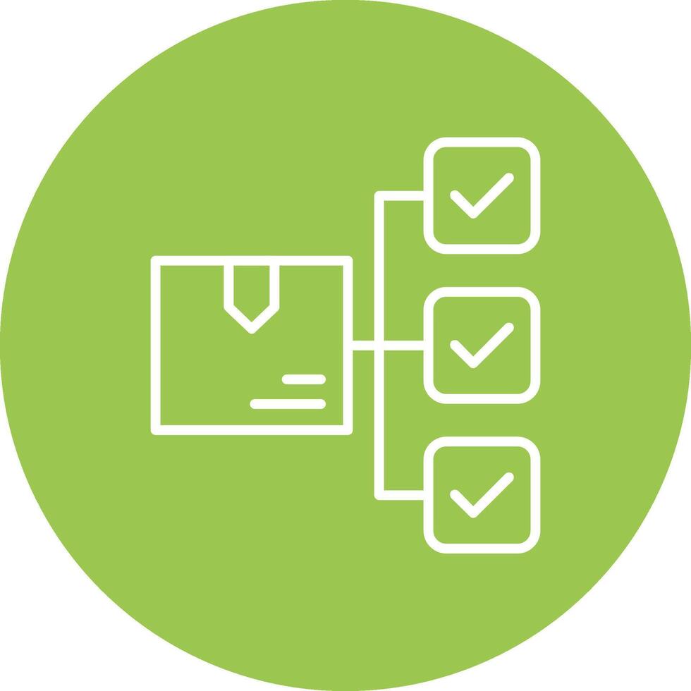 Distribution Line Style Symbol vector