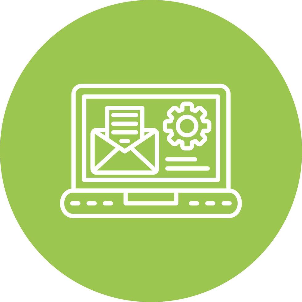 Email Modular UI Graphic vector