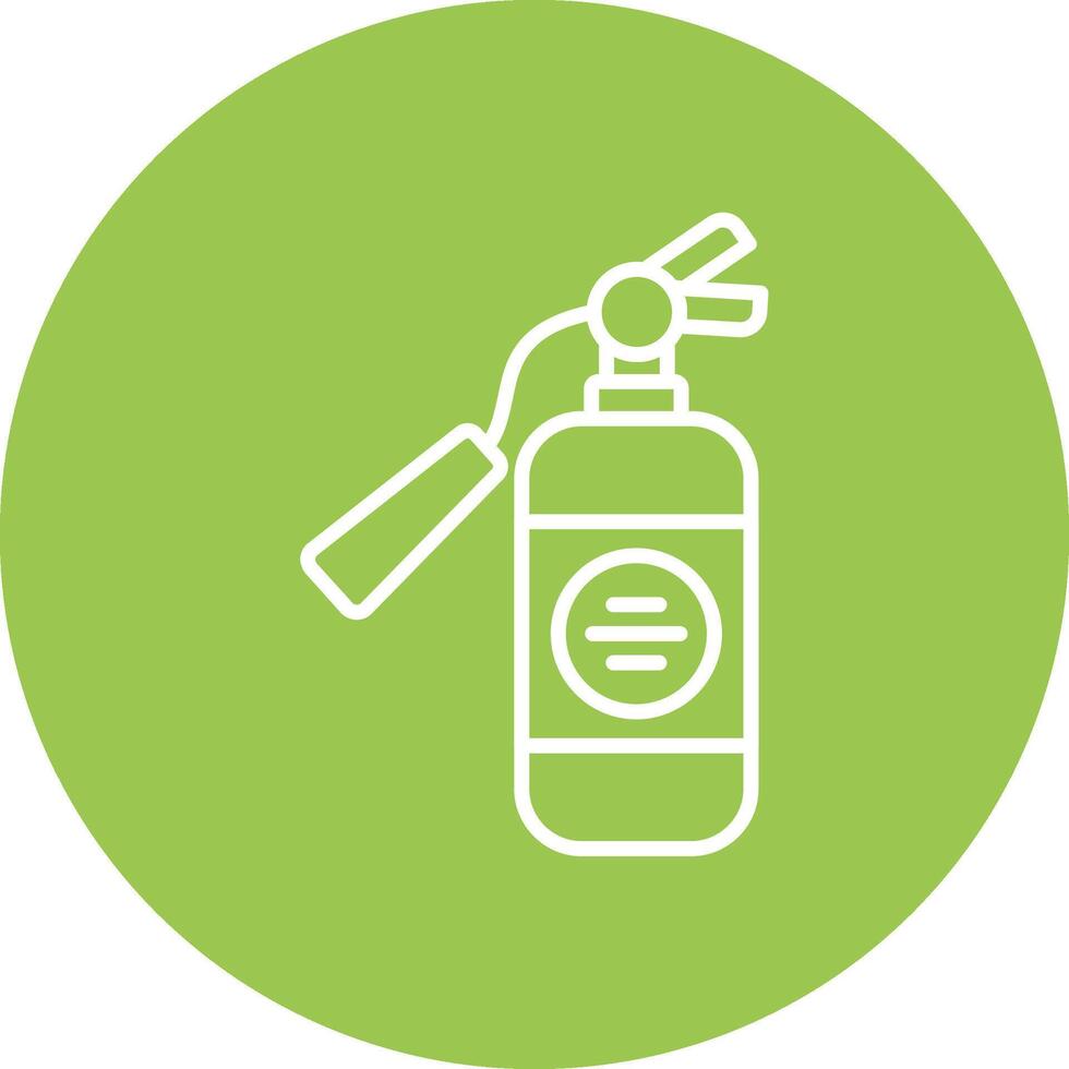 Fire Extinguisher Bold Web Icon vector