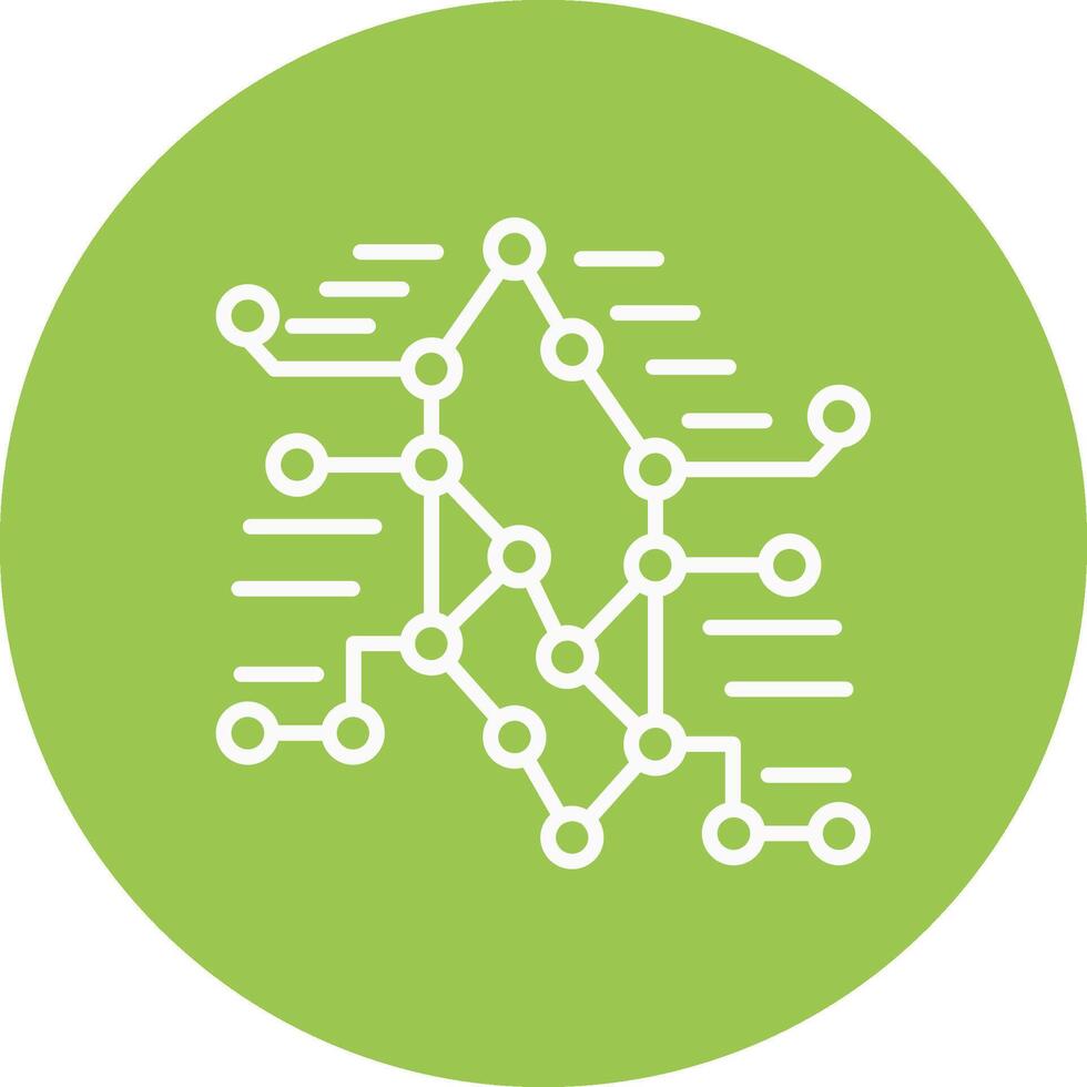 Underground Modern App Icon vector