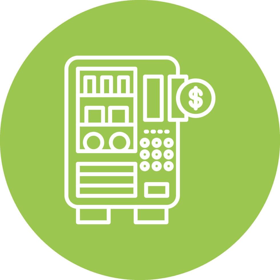 Vending Machine Cool Tone vector