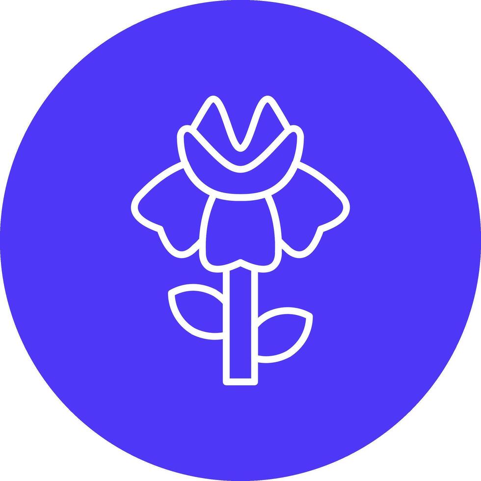 Iris Colorful Concept Art vector