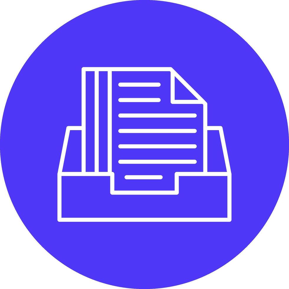 Inbox Digital UI Element vector