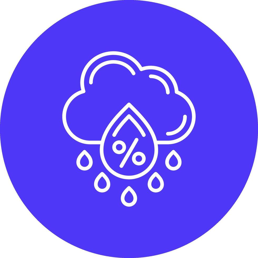 Precipitation Pixel Perfect Design vector