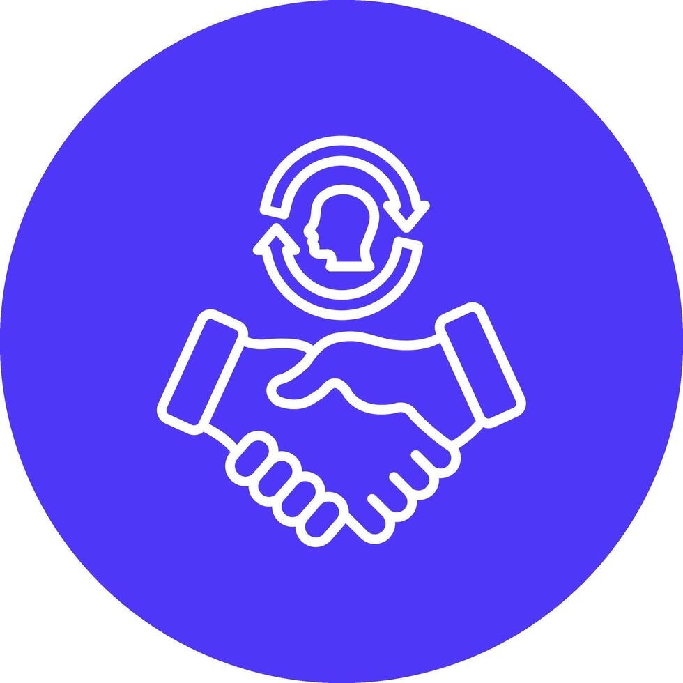 Retention Responsive Icon Badge vector