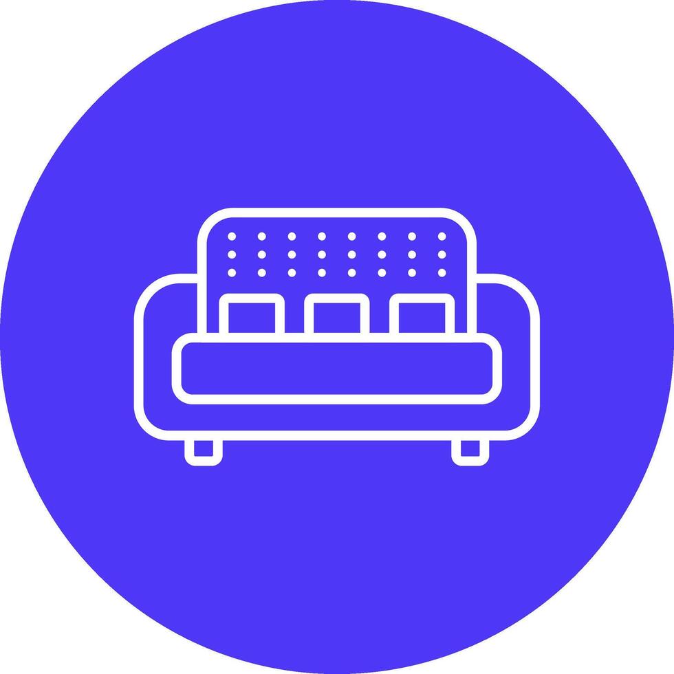 Sofa Compact App Icon vector