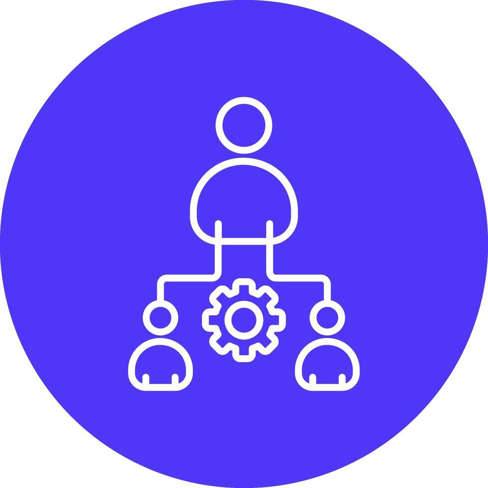 Third Party Conceptual Line Work vector