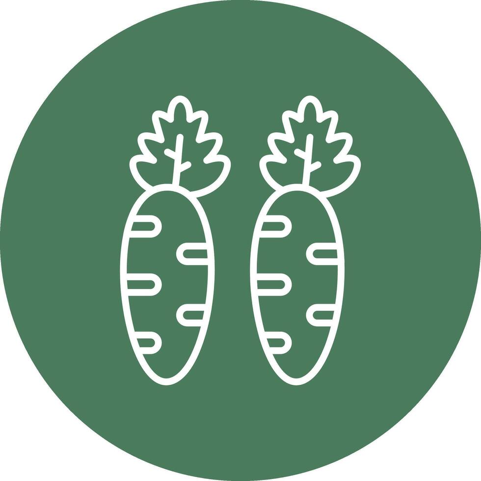 Carrot Modular UI Graphic vector
