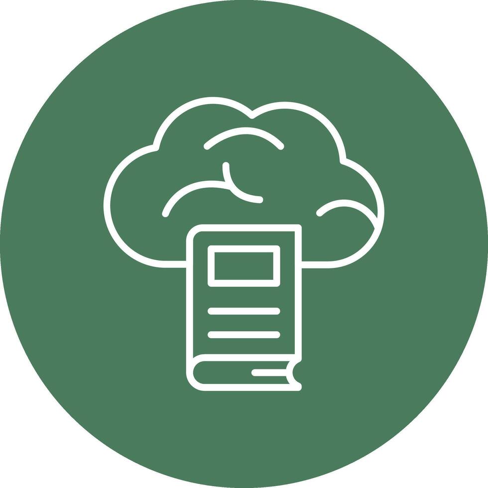 Cloud Library UI Toolkit Element vector
