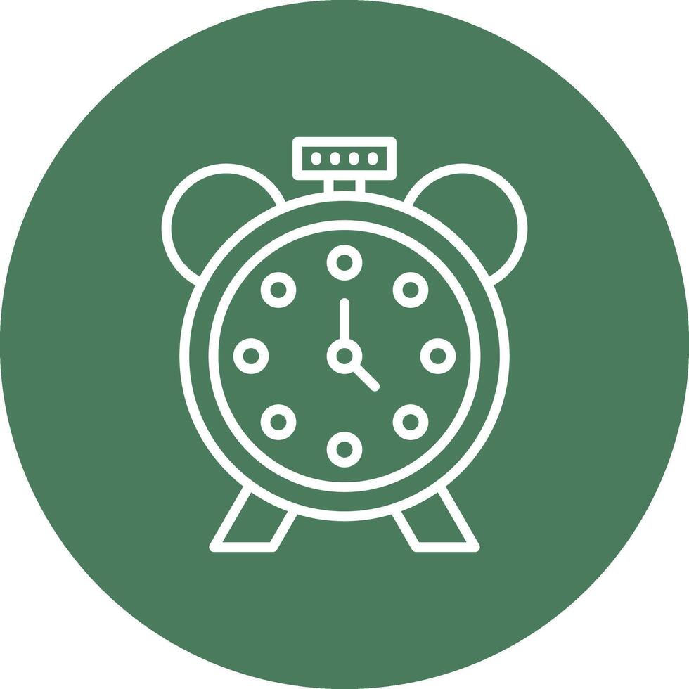 Clock Pixel Perfect Design vector
