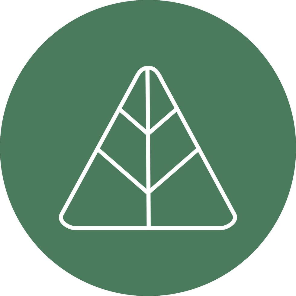 Pyramid Functional Flat Style vector