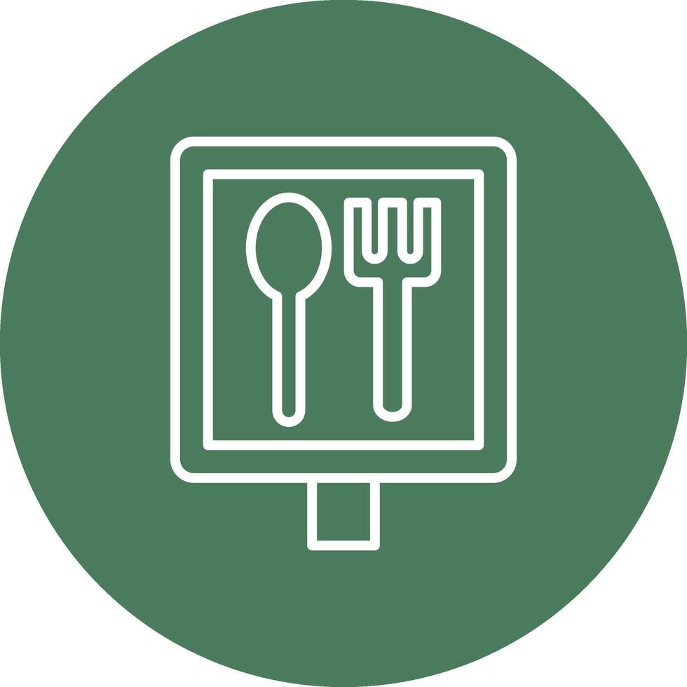Rest Area User-Friendly Visual vector