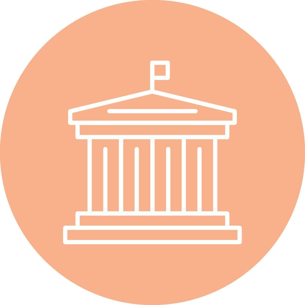 Historic Site Sharp Edge Symbol vector