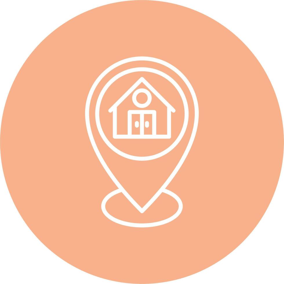 Location Responsive Icon Badge vector