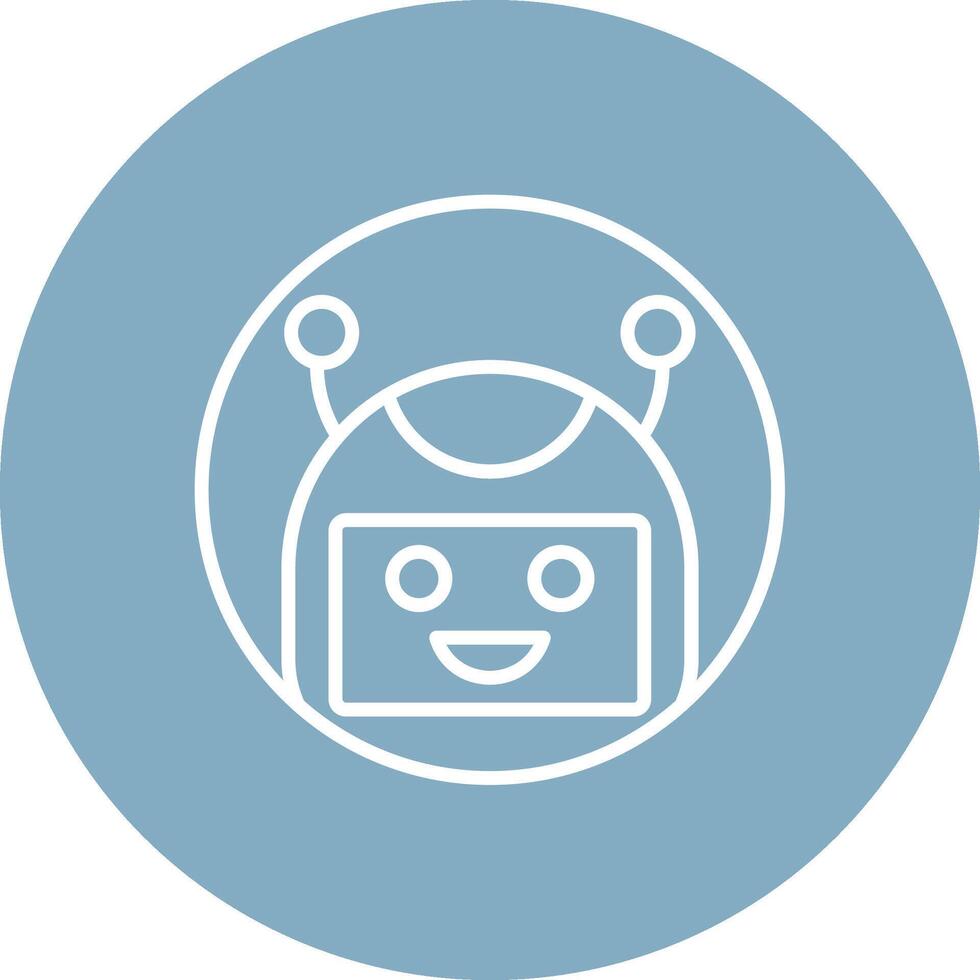 Bot Business Interface Asset vector