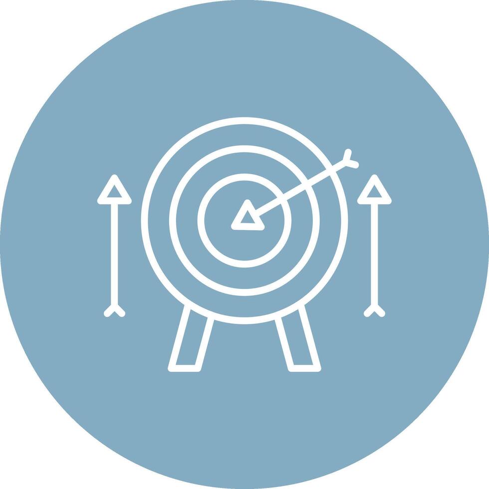Bullseye Clean Web Element vector