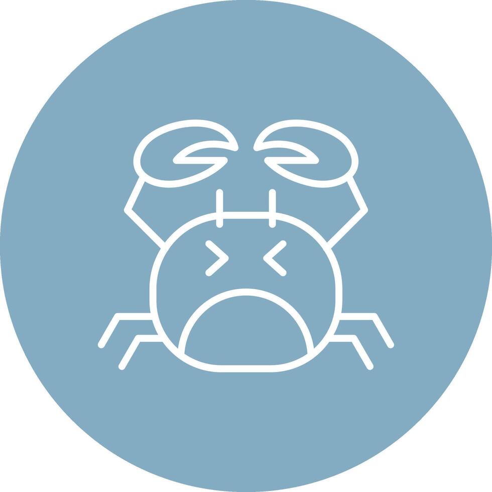 Hermit Crab Mobile App Graphic vector