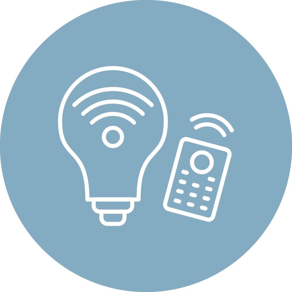 Smart Light Solid Fill Design vector