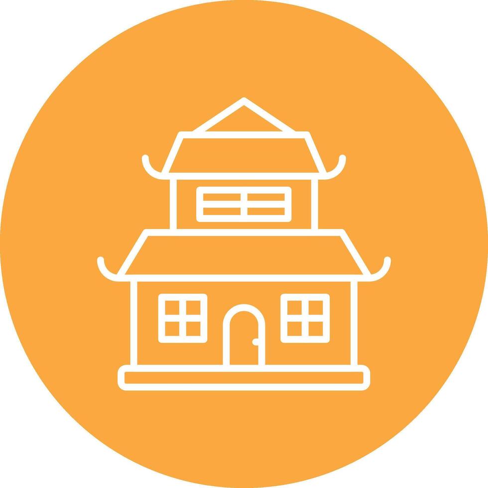 Dojo Minimalist Graphic vector