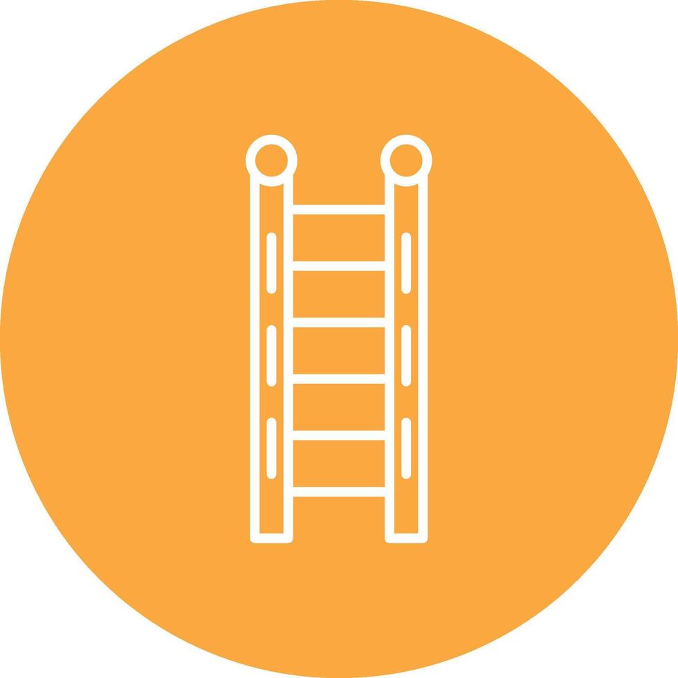 Ladder 3D Styled Symbol vector