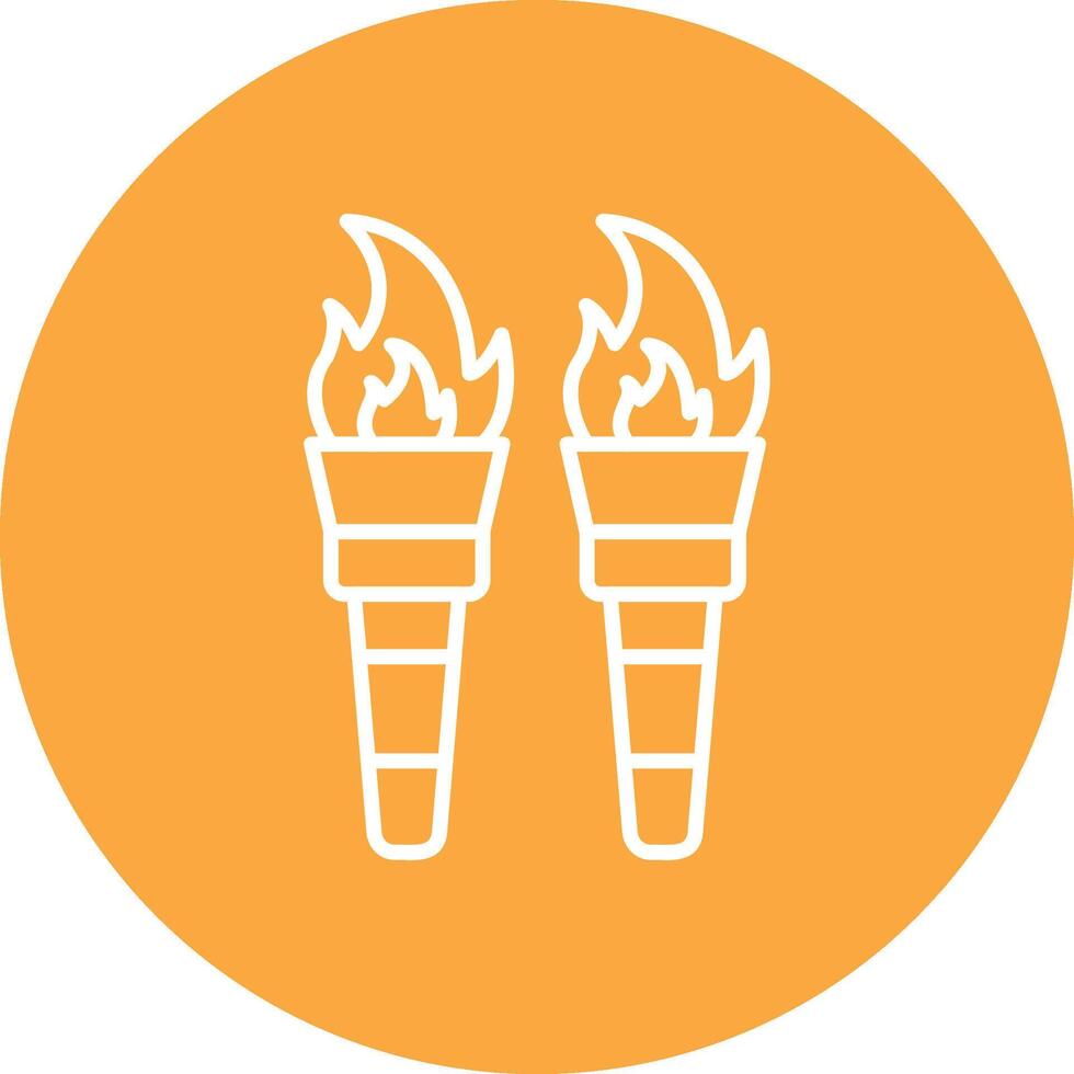Torch Color Enhanced Graphic vector